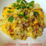 cauliflower-sausage-casserole