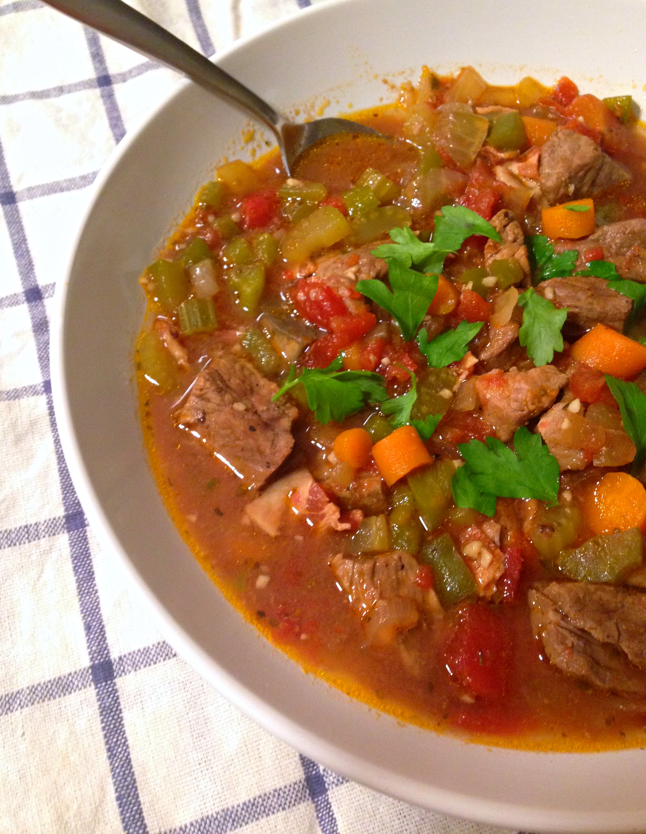 Slow Cooker Beef Stew - Forks 'n' Flip Flops