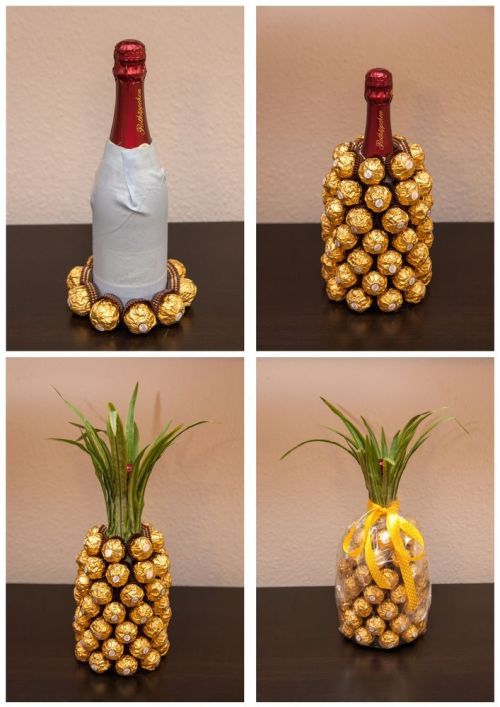 diy-champage-bottle-pineapple