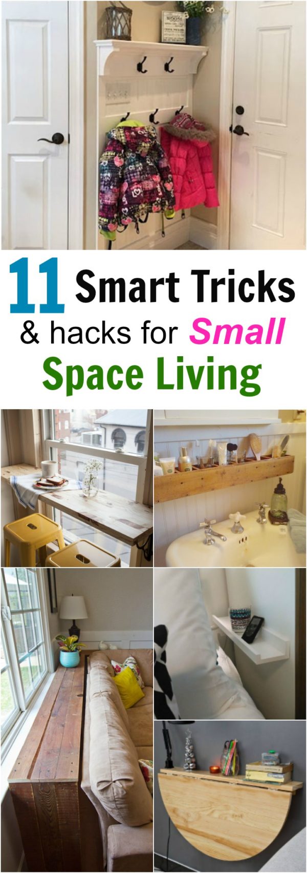 11 Smart Tricks for Small Space Living Forks 'n' Flip Flops