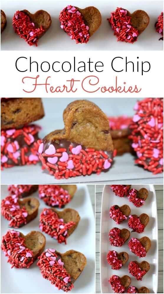 Chocolate-Chip-Heart-Cookies