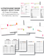 10 Free and Brilliant Budget Printables to Organize Your Finances ...