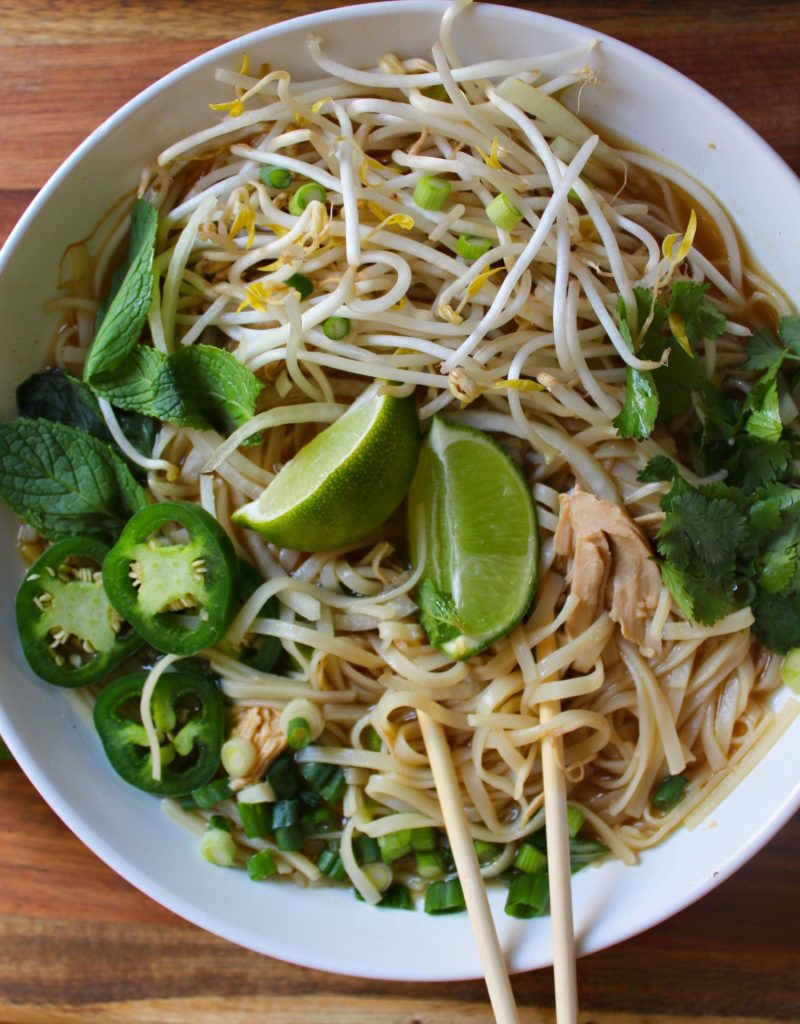 Easy Chicken Pho Soup
