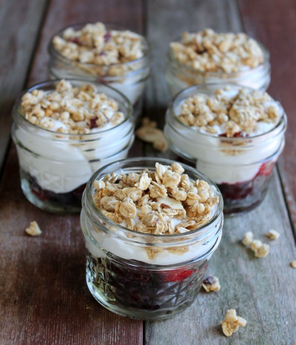 Make Ahead Mini Parfaits