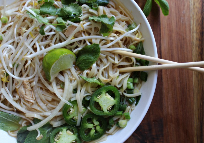 Easy Rotisserie Chicken Pho - Forks 'n' Flip Flops