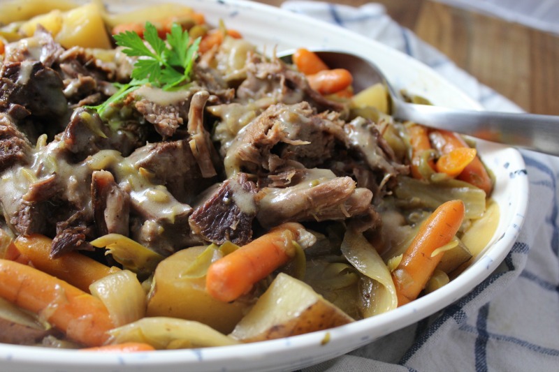 Mouthwatering Slow Cooker Pot Roast - Forks 'n' Flip Flops