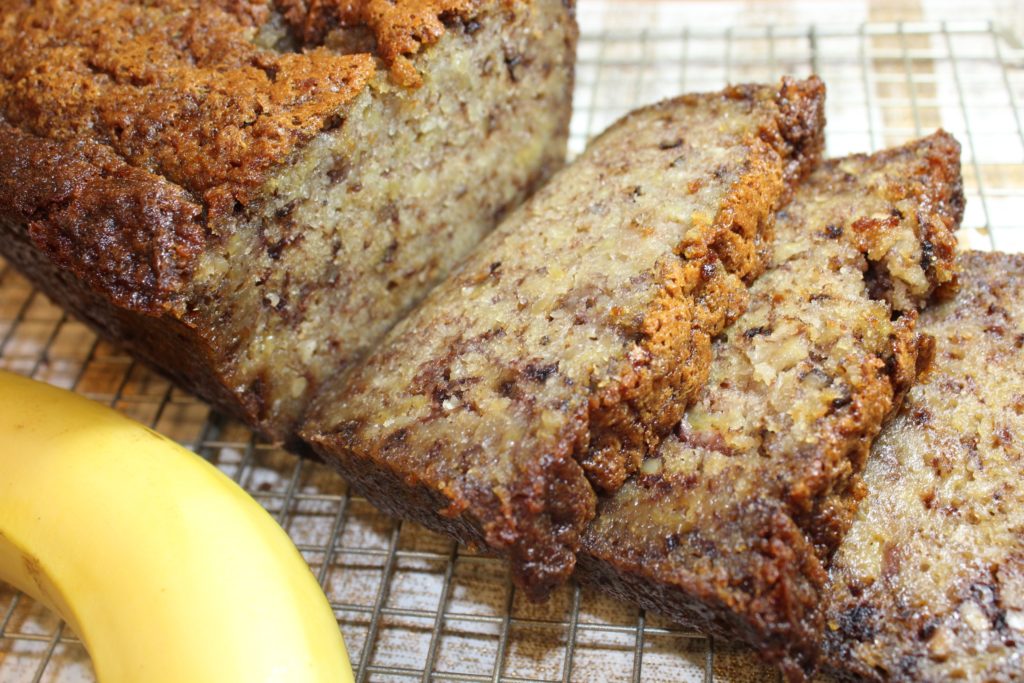 moist banana nut bread