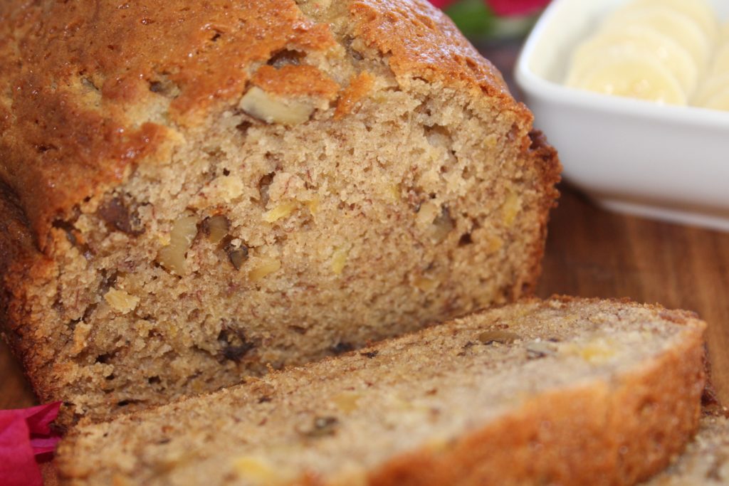 Hawaiian Pineapple Banana Nut Bread