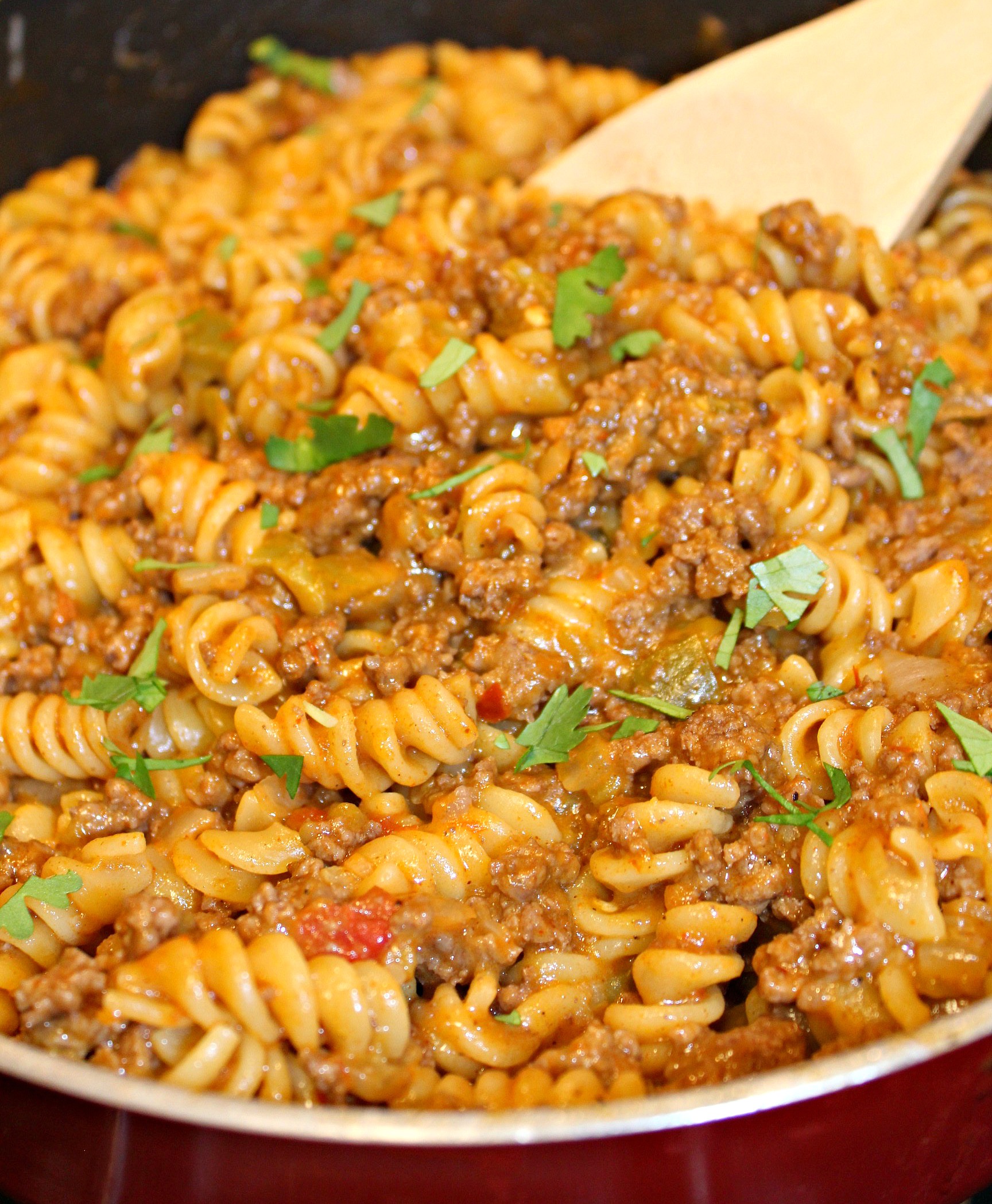 30 Minute Taco Pasta - Forks 'n' Flip Flops