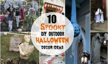 10 Spooky DIY Outdoor Halloween Decor Ideas
