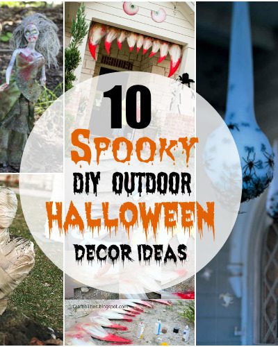 Spooky DIY Outdoor Halloween Decor Ideas