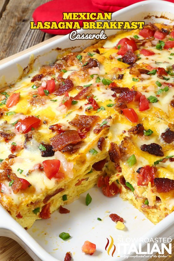 Mexican-Lasagna-Breakfast-Casserole