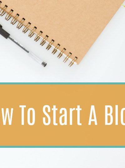 How To Start A Blog And Install WordPress