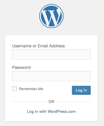 Wordpress Login