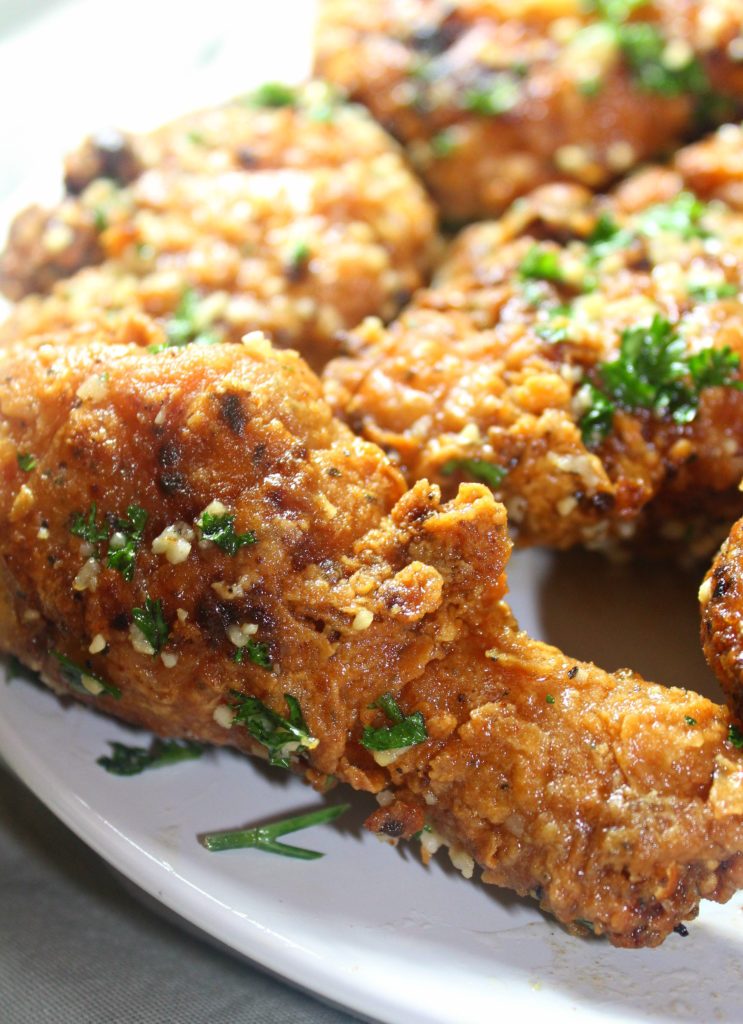 Honey Butter Garlic Fried Chicken - Recipe