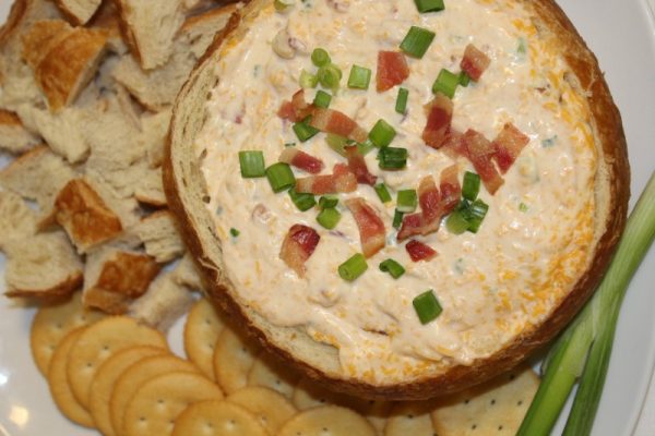 Warm Bacon Cheese Dip - Featured