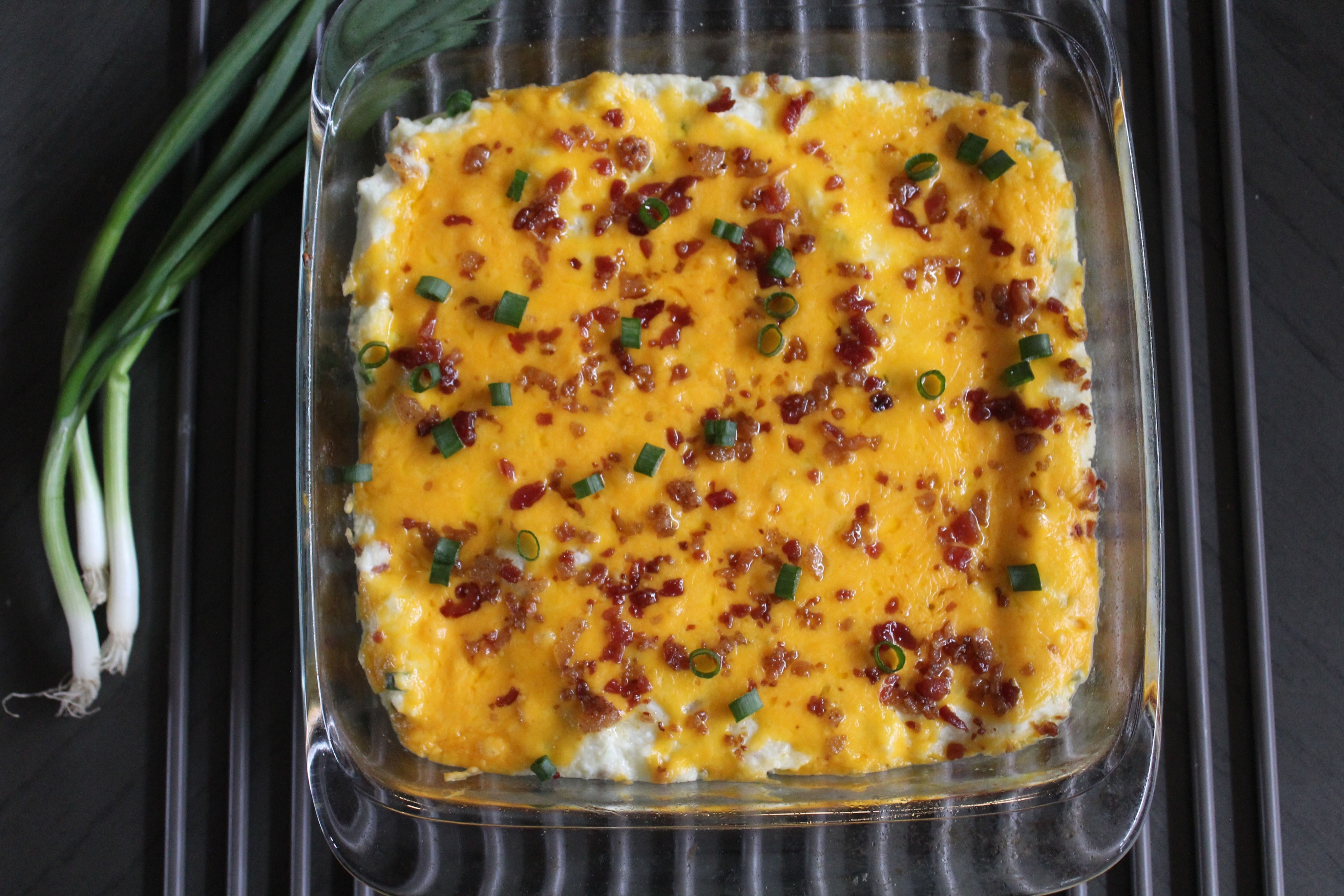 Keto TwiceBaked Cauliflower Forks 'n' Flip Flops