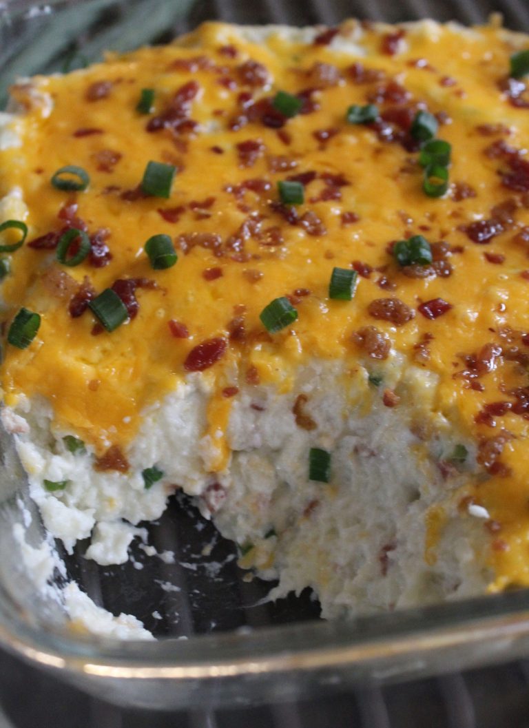 Keto TwiceBaked Cauliflower Forks 'n' Flip Flops