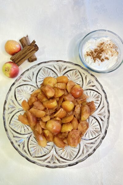 Cinnamon and Ginger Stewed Apples